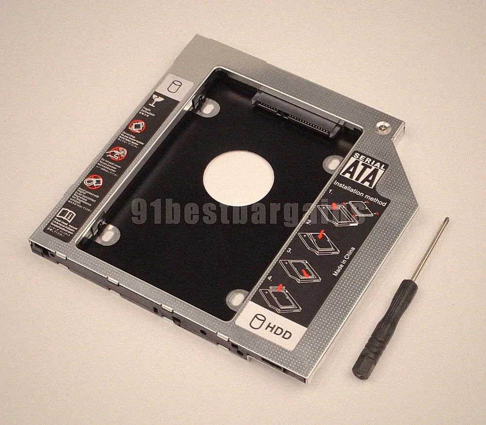 2nd Hard Drive HDD SSD Frame Tray Caddy For Lenovo ThinkPad E540 E440 L540 L440