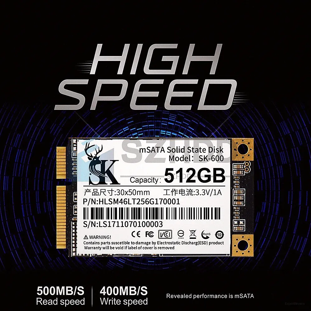 NEW 512gb Msata Internal SSD SATA III For Lenovo ThinkPad T420 T430 T440 Laptop